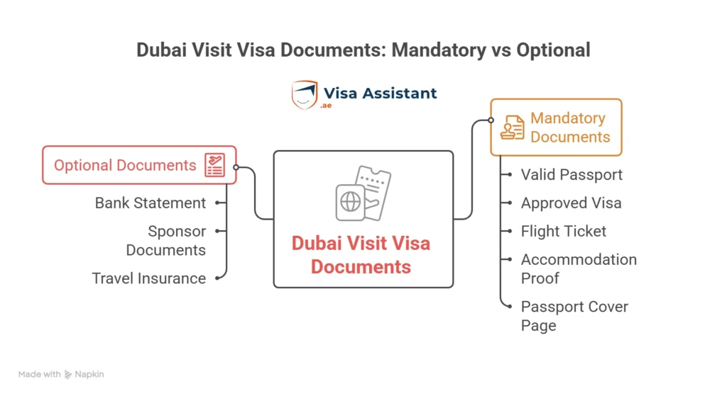 Dubai-Visit-Visa-Documents-Required_Mandatory_optional